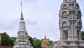 Khmer Stupas in Cambodia